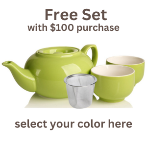 Personalitea 22 oz Teapot & 2 Teacup set