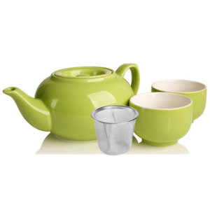 Personalitea 22 oz Teapot & 2 Teacup set – Sub Rosa Tea
