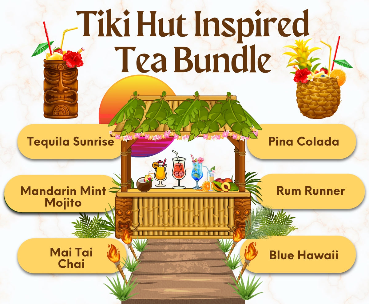 Tiki Hut Inspired Tea Collection