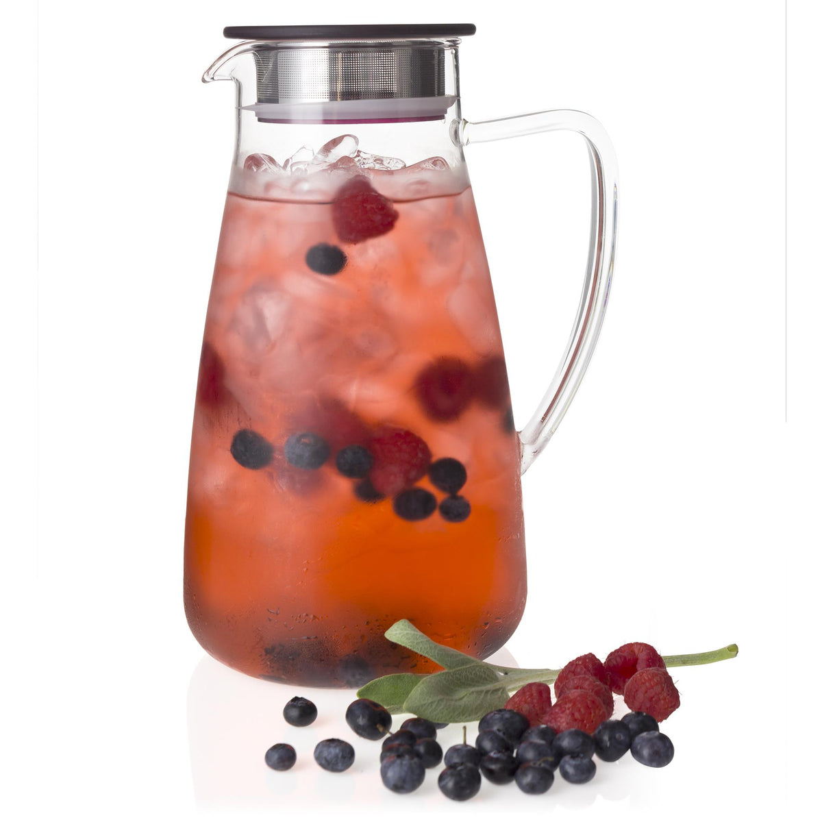 Flask Glass Ice Tea Jug 64 oz