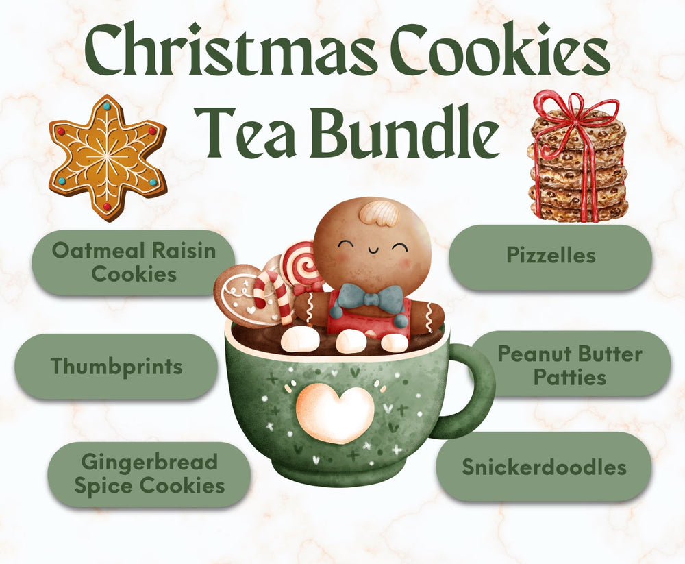 Christmas Cookies Inspired Tea Collection