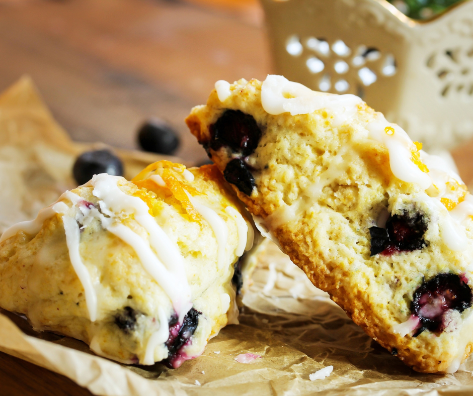 Blueberry Lemon Scone -  Caffeine Free