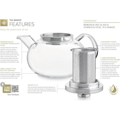 Connoisseur Glass Teapot