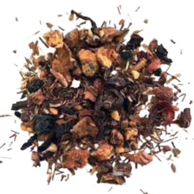 elderberries, warm spices, echinacea, and tulsi holy basil help this tea boost your immune system