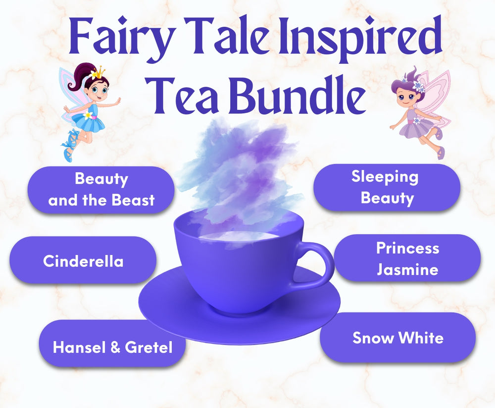 Fairy Tale Inspired Caffeine- Free Tea Collection Bundle