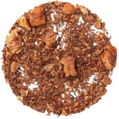 Red Hots Caffeine Free Herbal Loose Leaf Tea with warm cinnamon flavor