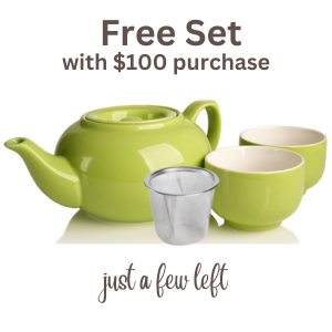 Personalitea 22 oz Teapot & 2 Teacup set