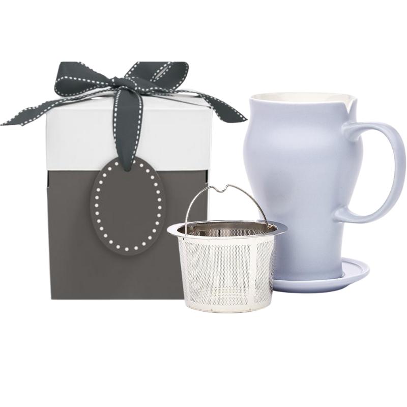 Gourmet Tea Gift Set with Satin Mug