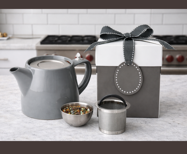 Gourmet Gift Sets with Teapot