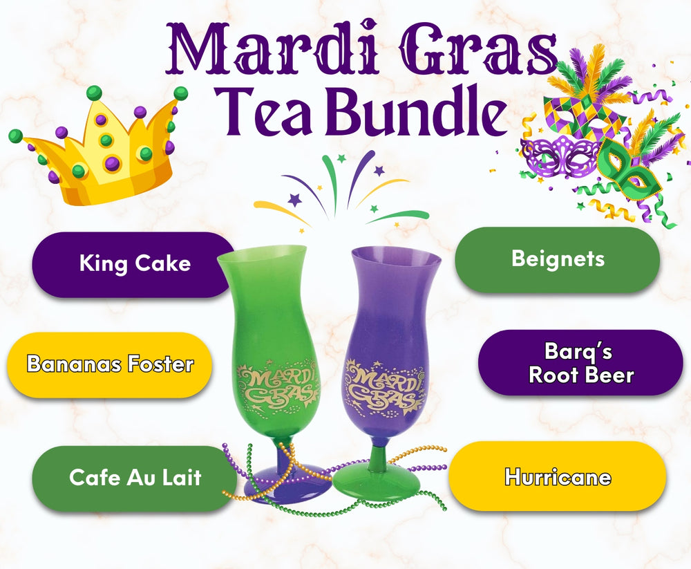 Mardi Gras Inspired Tea Bundle