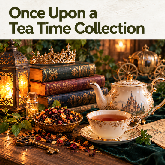 Once Upon a Tea Time Caffeine Free Loose Leaf Tea Collection