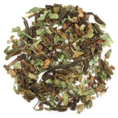 dried peppermint tea leaves