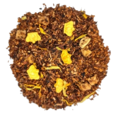 rooibos, honeybush, apricot, jasmine, loose-leaf tea