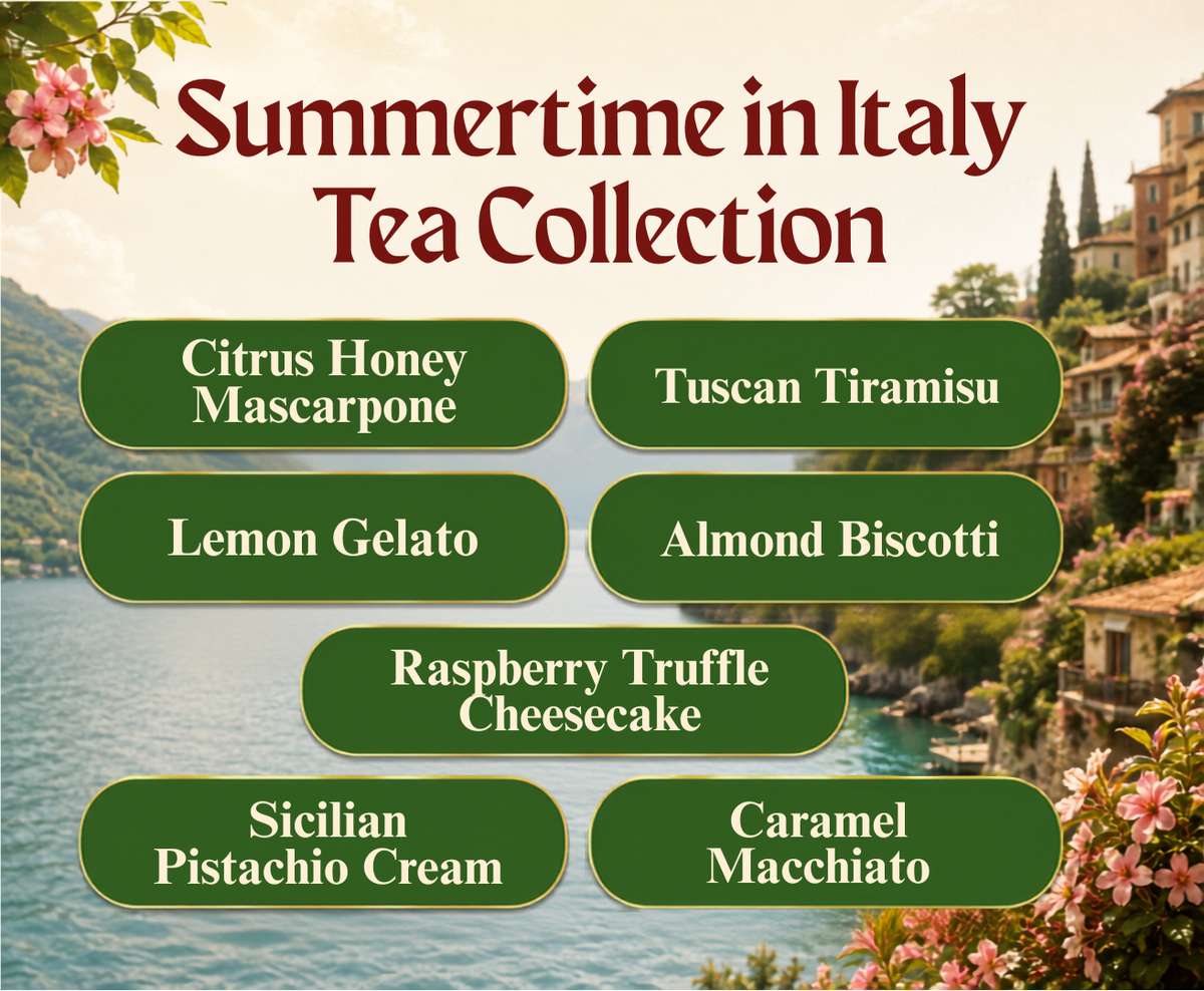 Summertime in Italy Loose Leaf Tea Collection