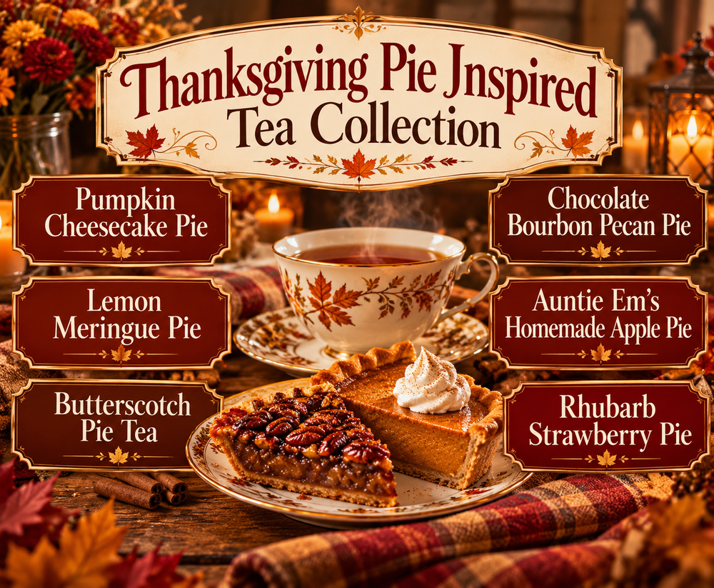 Thanksgiving Pie Inspired Loose Leaf Tea Collection