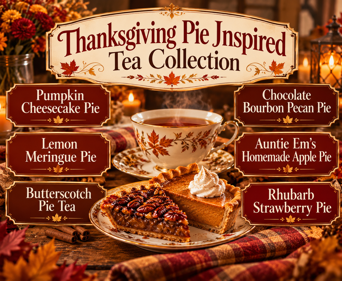 Thanksgiving Pie Inspired Loose Leaf Tea Collection