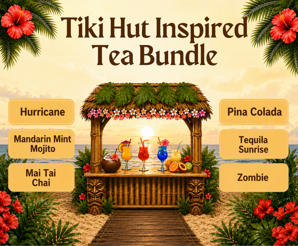 Tiki Hut Inspired Tea Collection