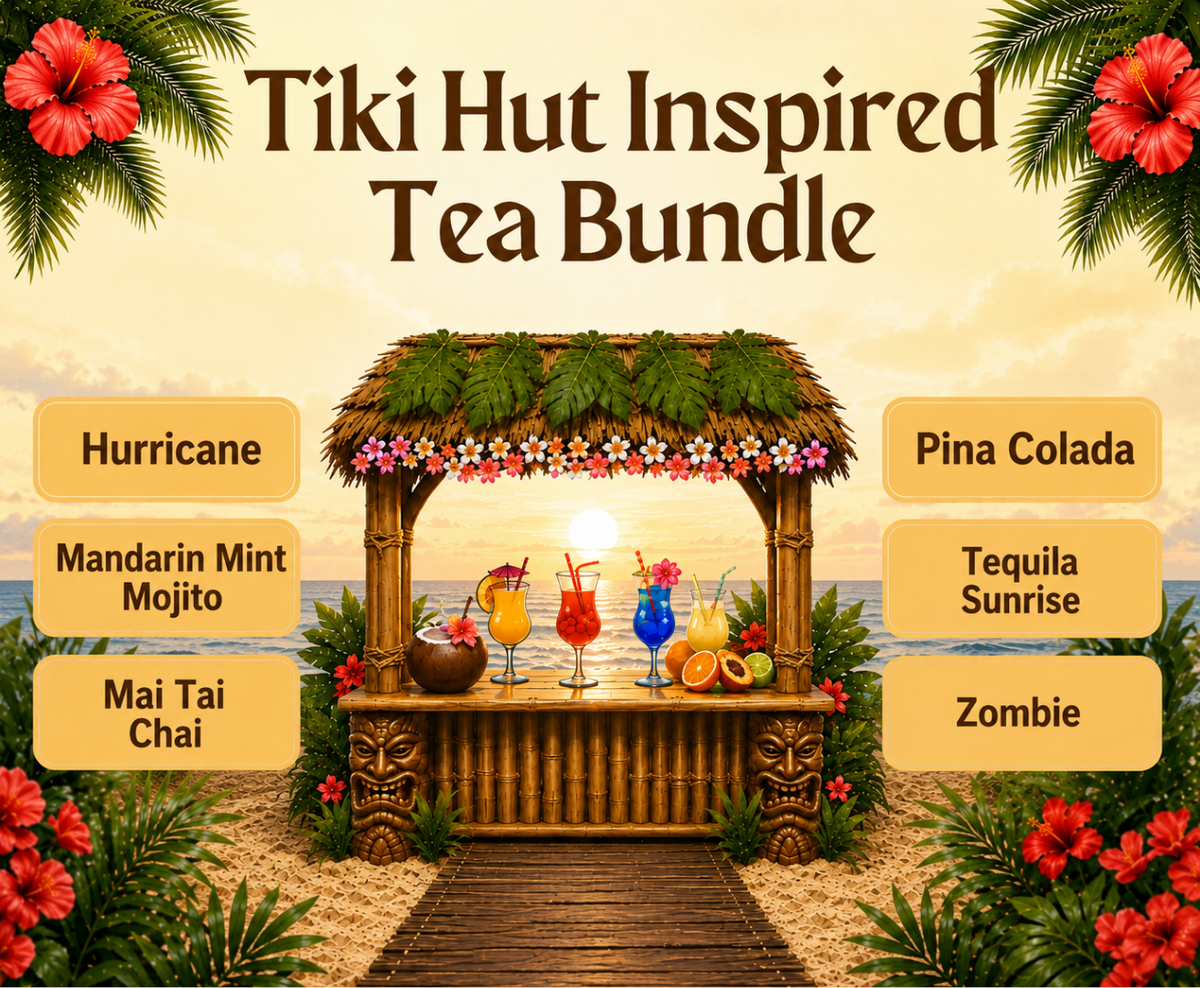 Tiki Hut Inspired Tea Collection
