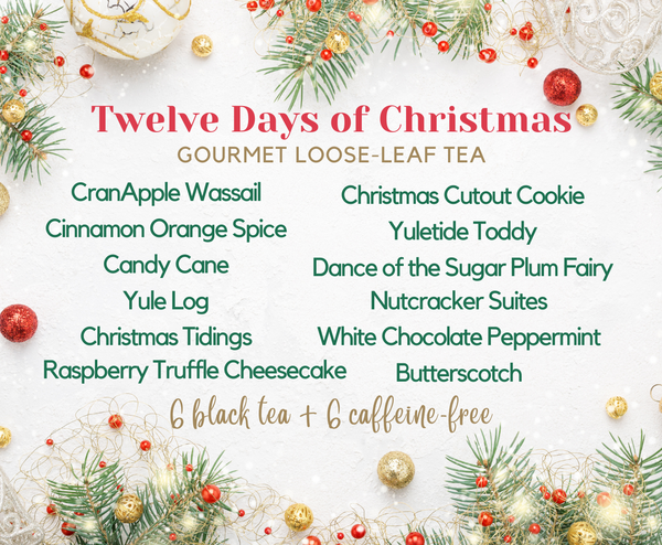 Twelve Days of Christmas Tea Collection