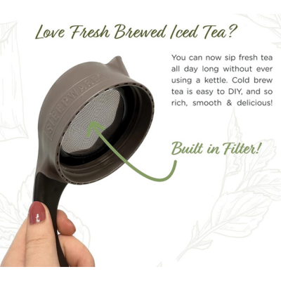 Craft Cold Brew Mason Jar Ice Tea Filter Lid