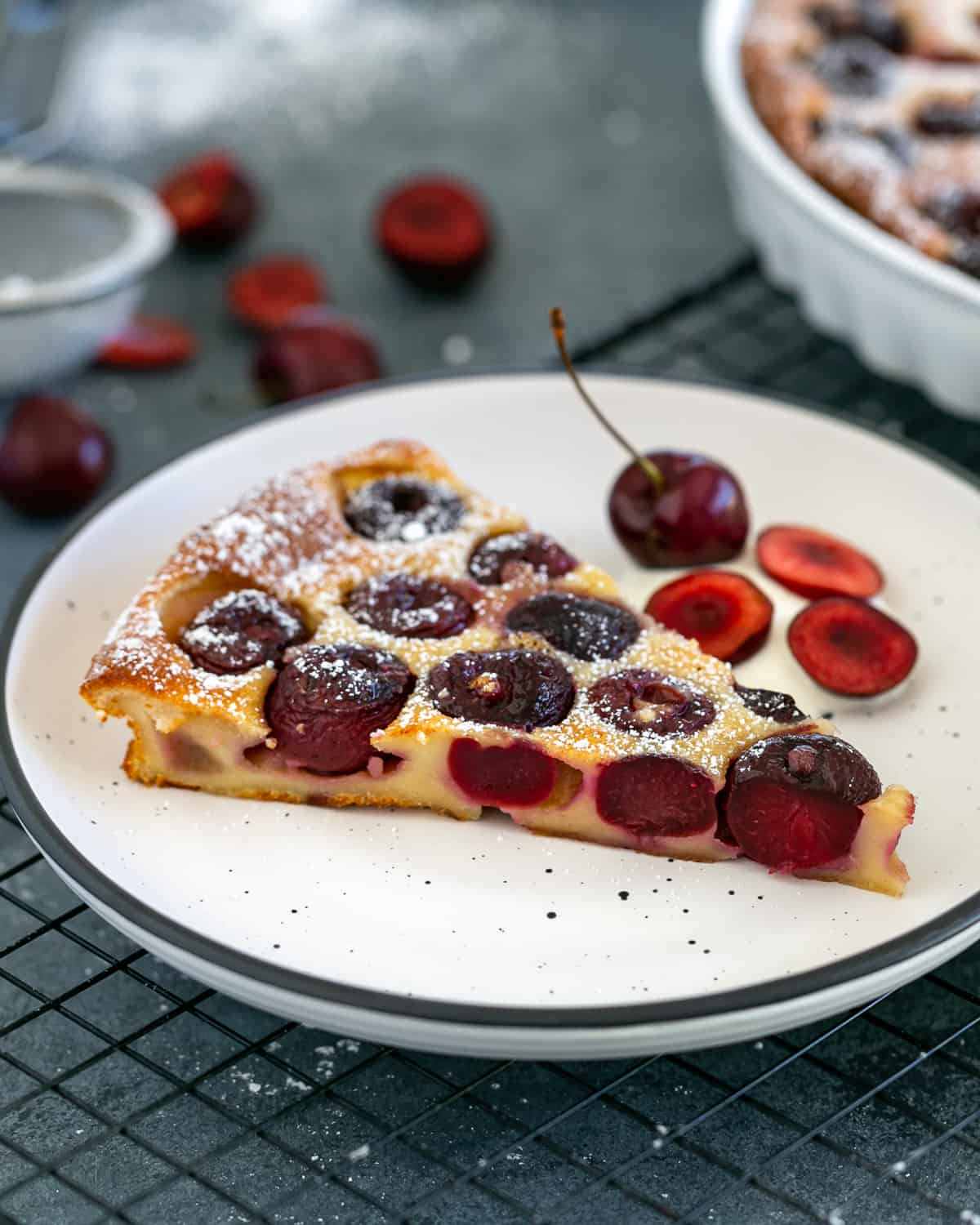 Cherry Clafoutis -  Caffeine Free