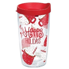 Happy Holidays Tervis Travel Mug
