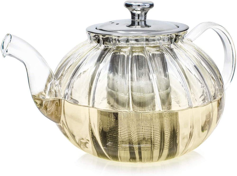 Deluxe Blooming & Loose- Leaf Tea with Vienna Teapot in Gift Box