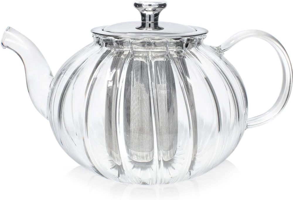 Teabloom Vienna Glass Teapot – 24 oz. / 700 ml (1-2 Cups) 